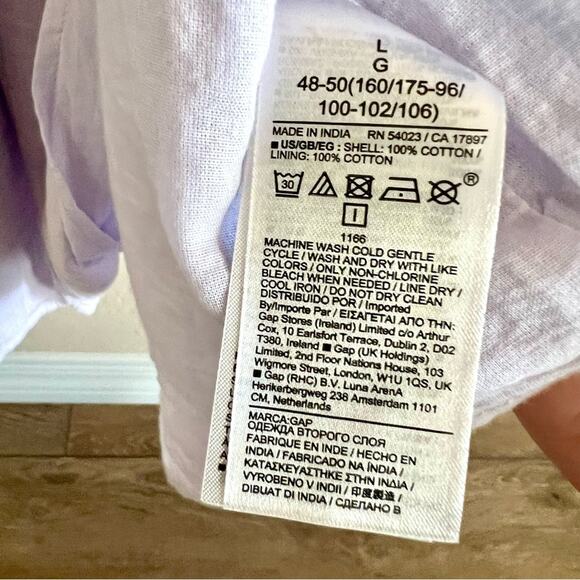 NWT GAP lilac midi dress - Picture 10 of 10